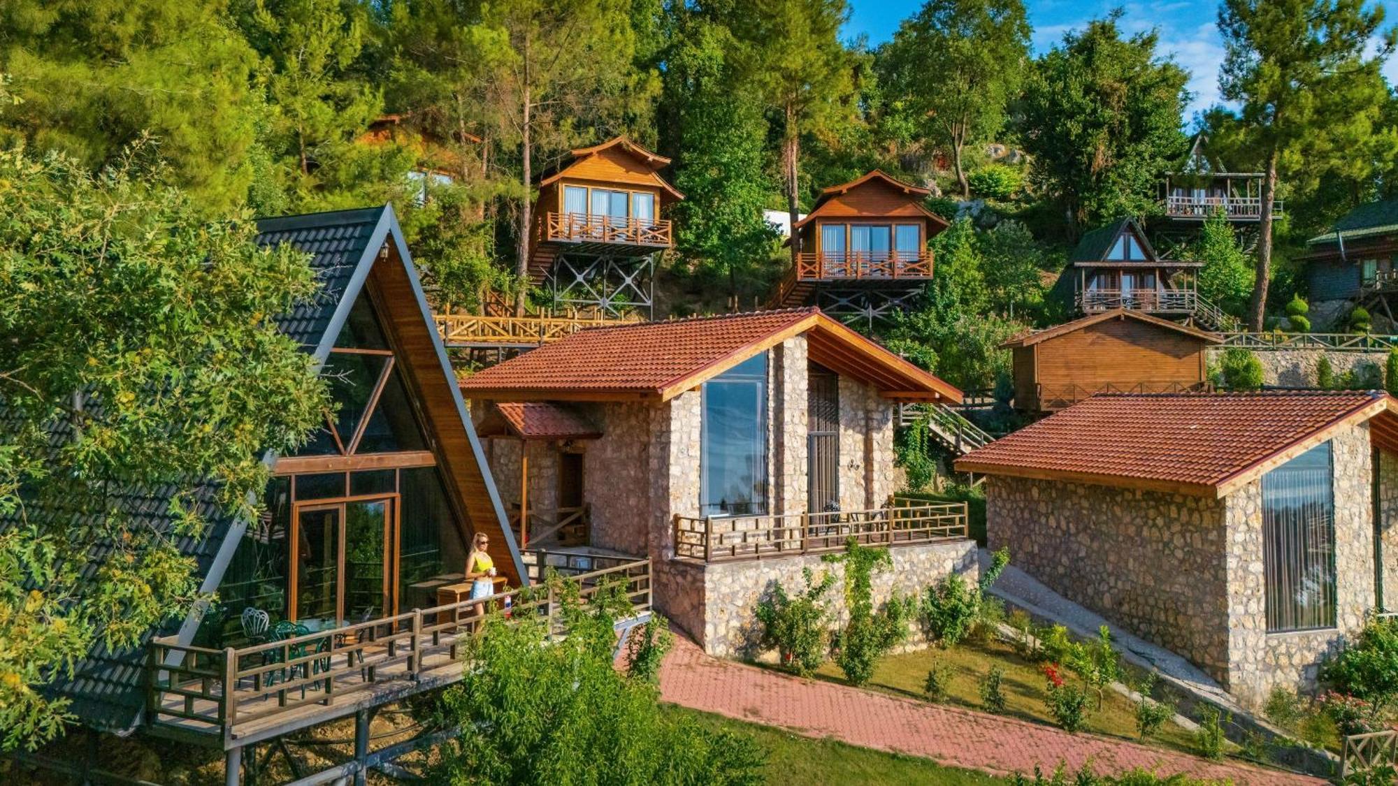 Botanik Goel Evleri Hotel Bucak Bagian luar foto